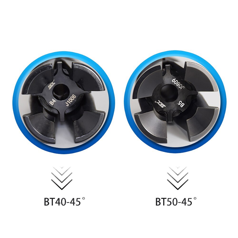 Spindle Claw BT40 45° Pull Claw 4 Petal Clamp CNC Spindle External Thread