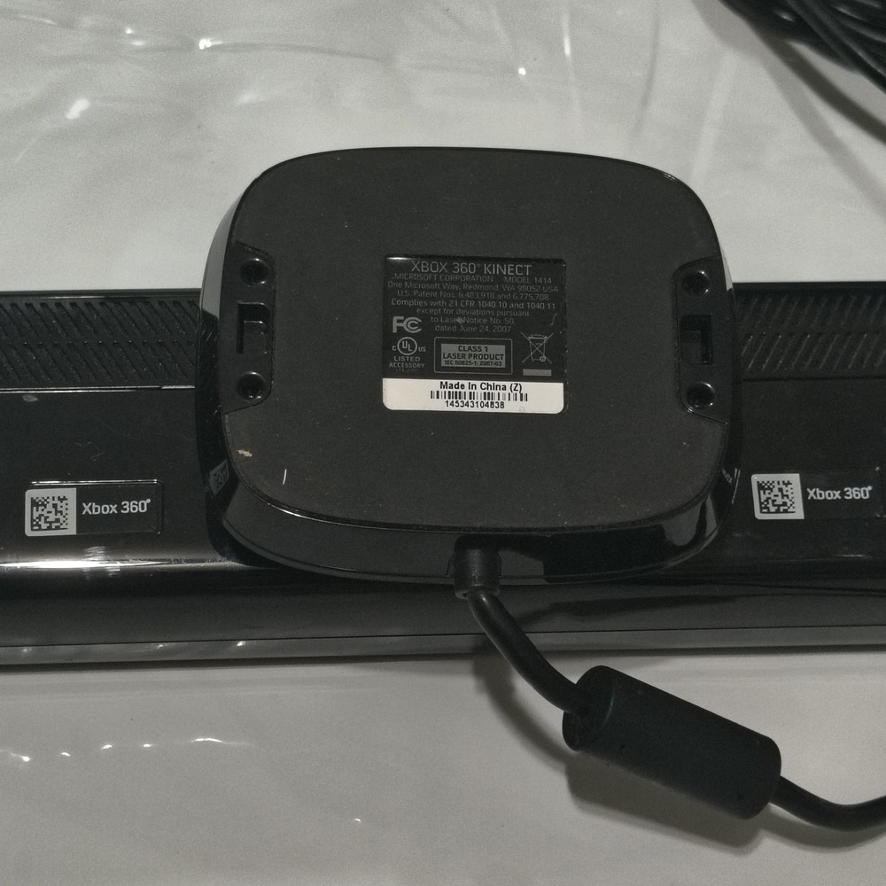 Xbox 360 Motion Kinect Sensor Bar Camera Black Model 1414-Tested & Working