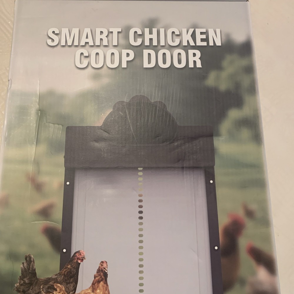 Solar Powered Automatic Chicken Coop Door with Timer/PIR Sensor Modes