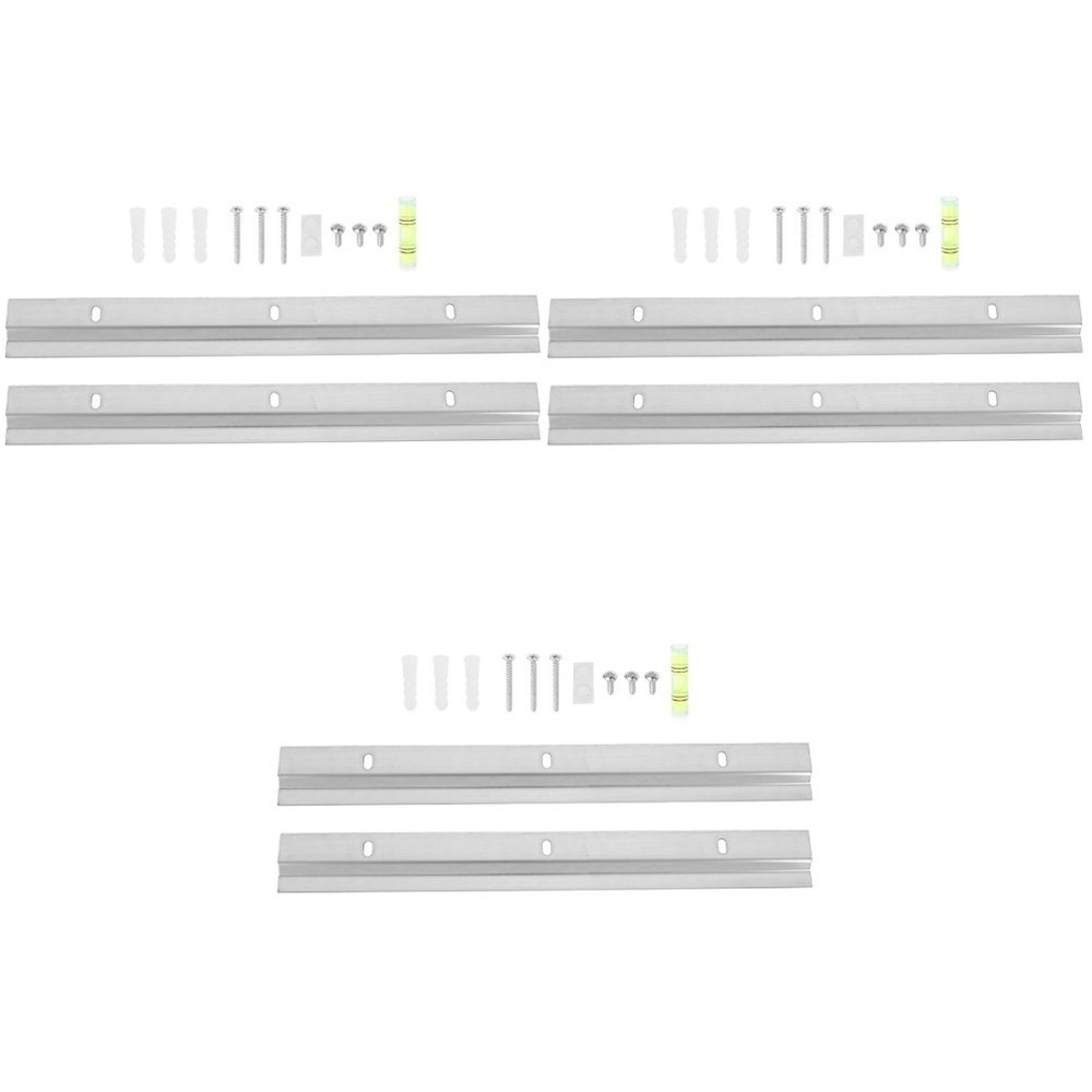 3 Sets Picture Frame Hardware Wall Mounting Interlocking Brackets Hooks