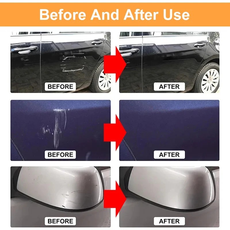 Car Scratch Repair Polish Kit Auto Paint Care Swirl Remover Anti‑Scratch Wax