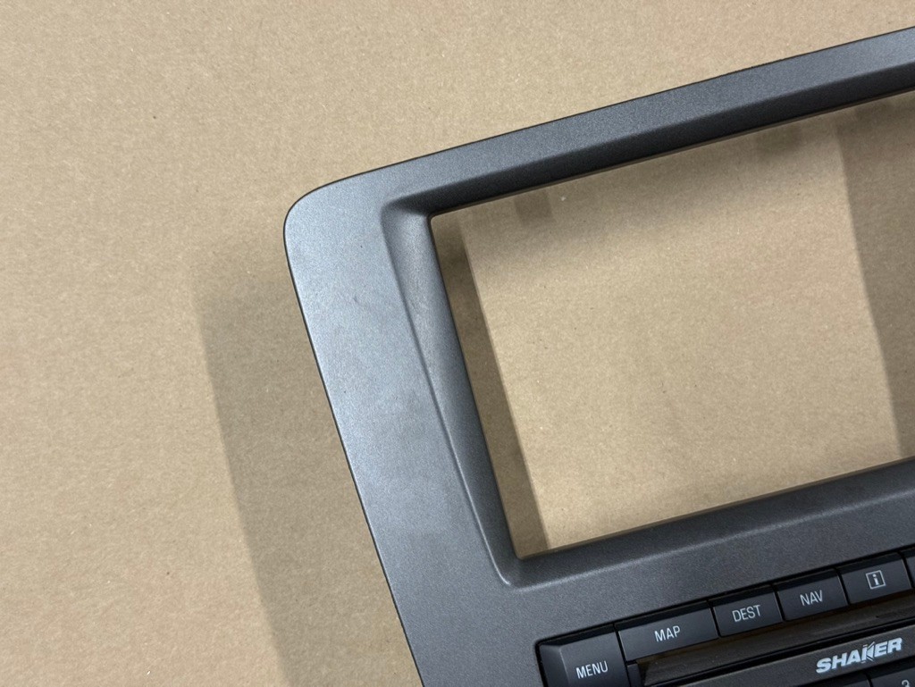 2013-2014 Ford Mustang GT500 Touch Screen Face Plate Radio Trim Piece 2011-2014