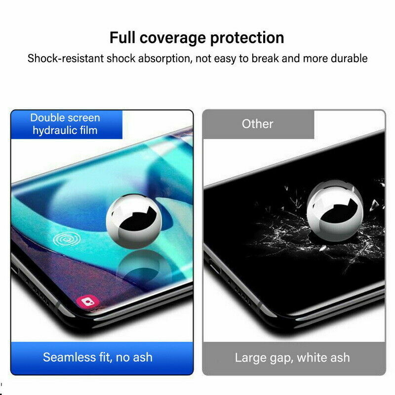 [2PK] Samsung Galaxy Note 10 10+ 9 8 S20 Full Coverage Soft TPU Screen Protector