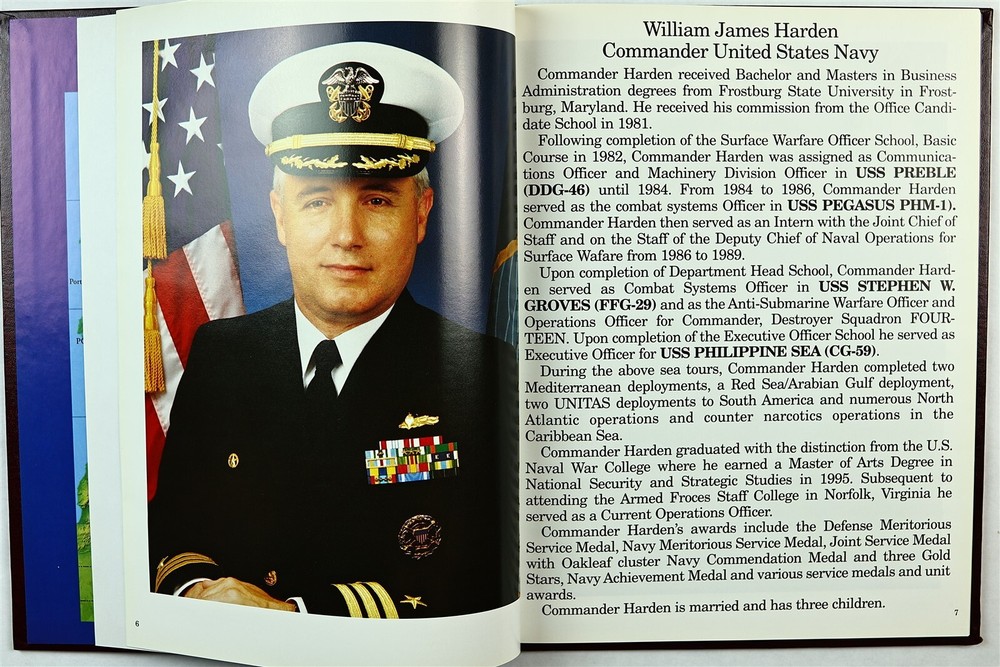 USS Caron (DD-970) 2000 Mediterranean Deployment Cruise Book
