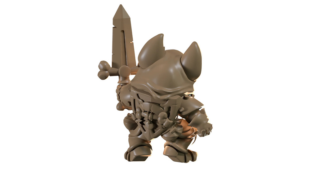 Capsule Chibi - Corgi Paladin