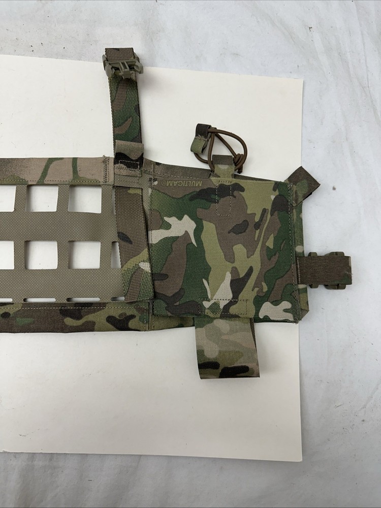 Crye Precision AirLite Convertible Multicam Placard Chest Rig MOLLE Panel