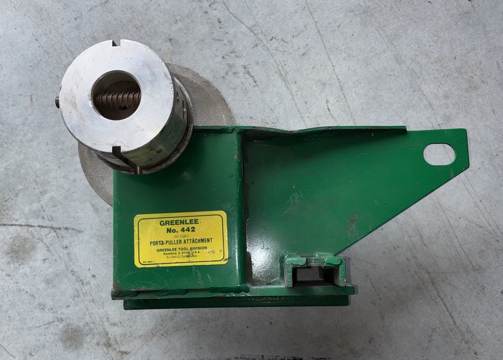 Greenlee 442 Porta-Puller Tugger Attachment For Cable Wire Rope Puller