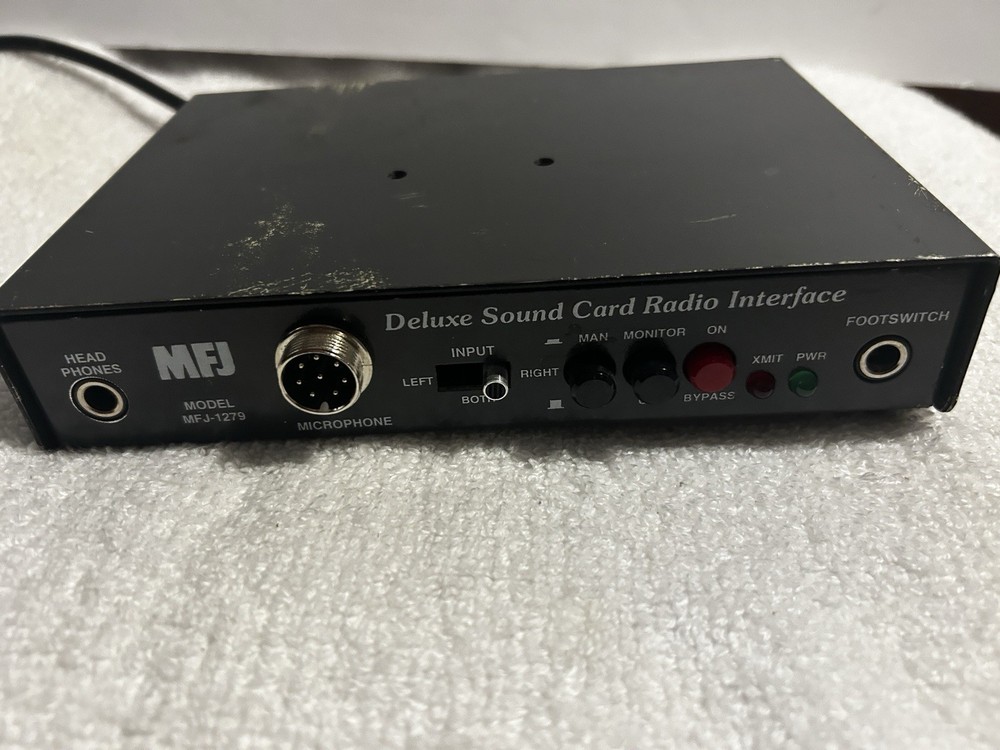 MFJ-1279 DELUXE SOUND CARD INTERFACE (UNTESTED)