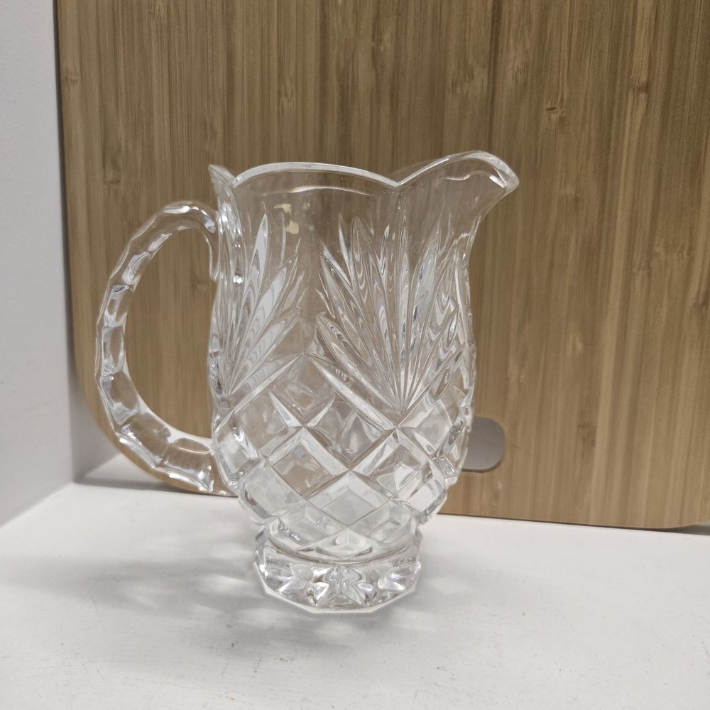 Hampton Hall by Noritake lead crystal 6" pitcher