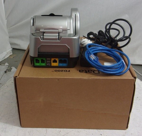 First Data FD200Ti 001688064 Credit Card Check Reader Terminal