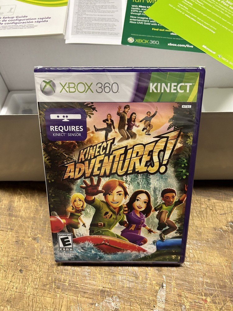 XBOX 360 KINECT MOTION SENSOR CONTROLLER OPEN BOX