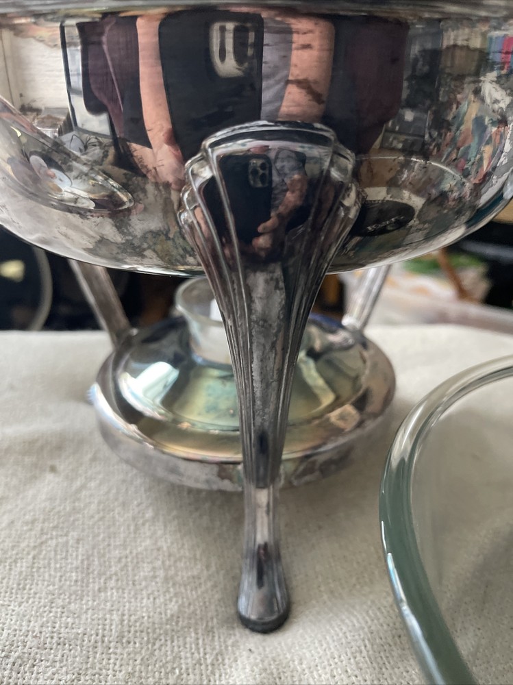 Vintage Towle Silverplate Chaffing Dish