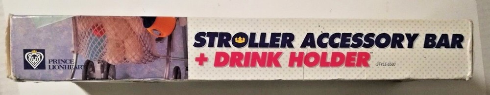 Stroller Accessory Bar Plus Drink Holder