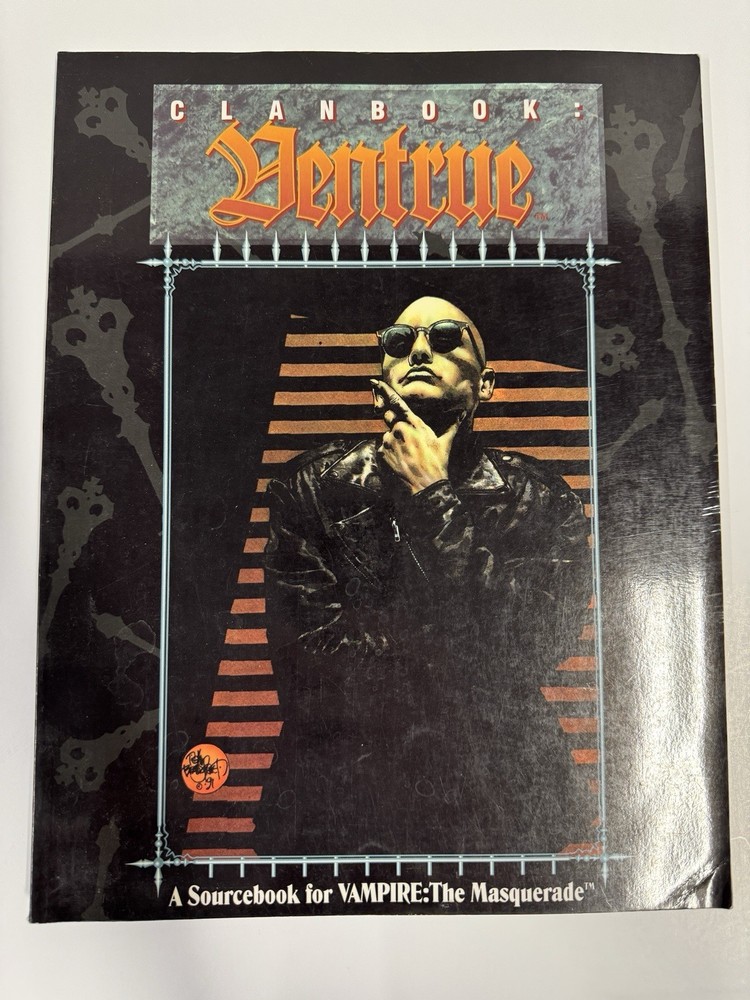 White Wolf Vampire The Masquerade Clanbook Ventrue Used
