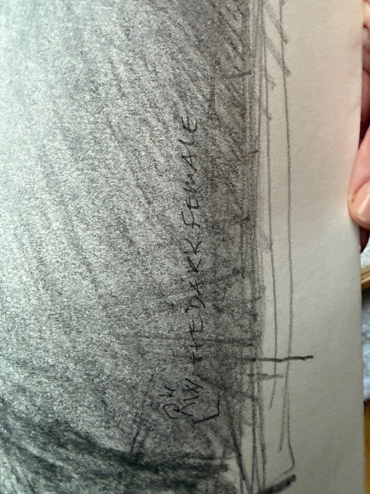 Graphite Drawing “The Dark Female”