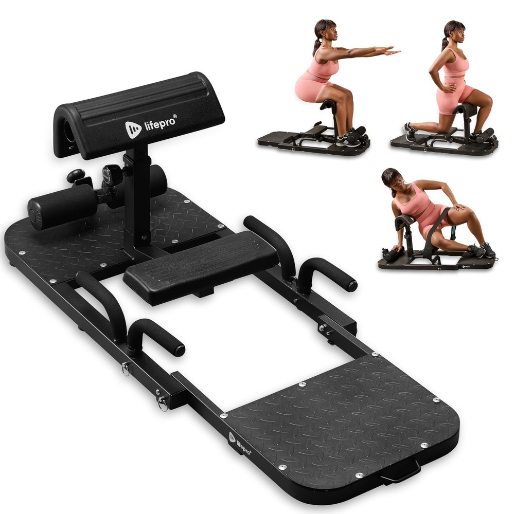 Hip Thrust Machine – Adjustable Glutes Workout Equipment for Home - GluteBlast..