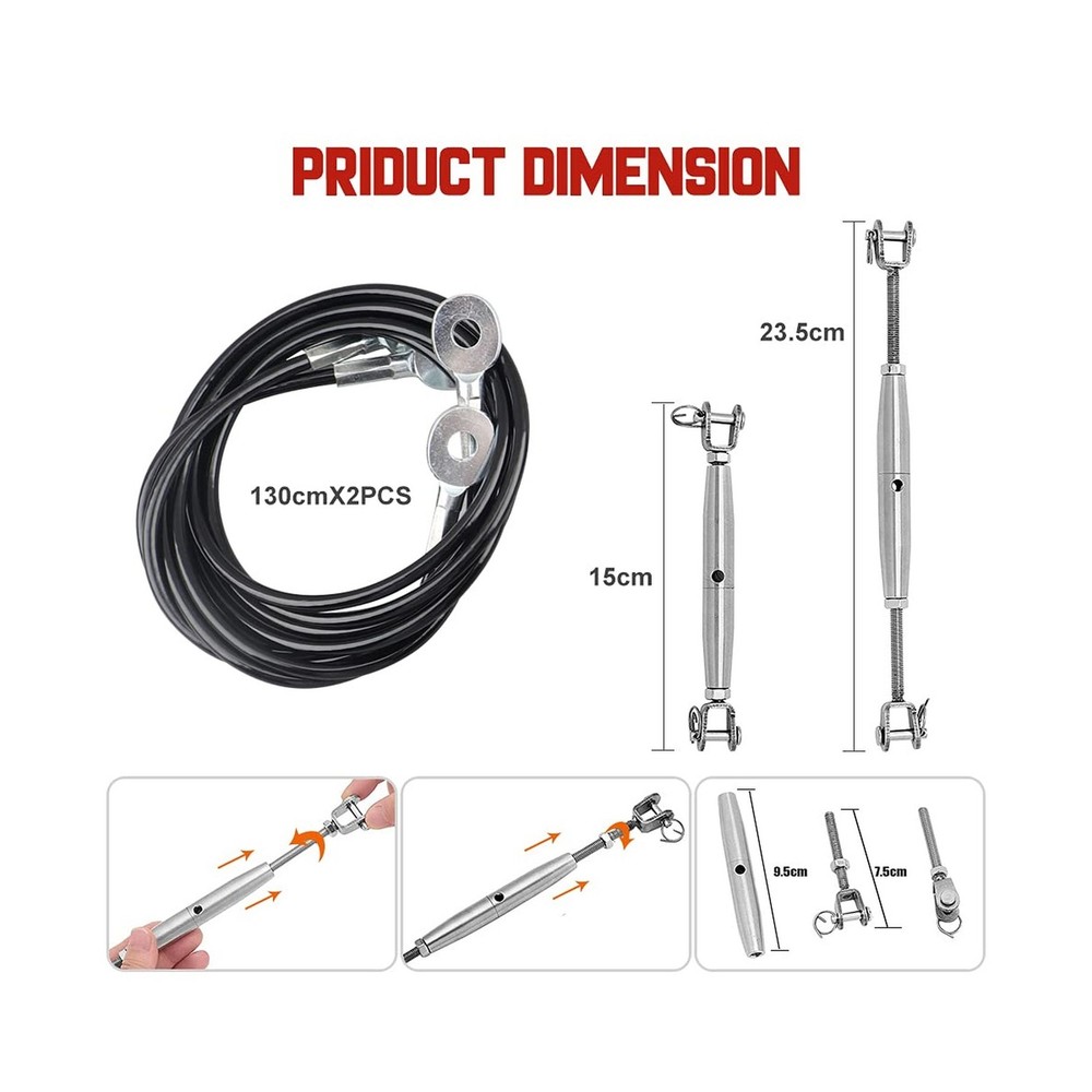 JK Limb Riser Adjustable Limb Risers Kit Through the Jungle Protect... Fast Ship
