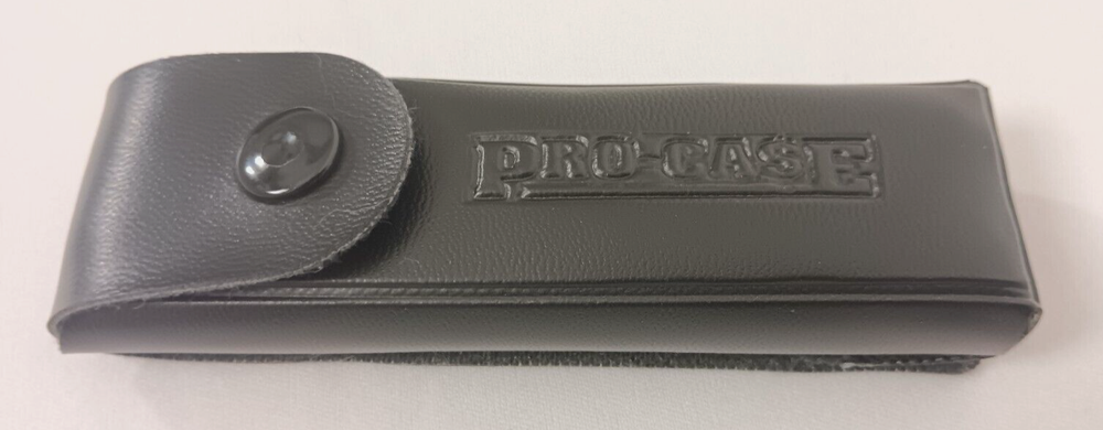 Pro-Case® Folding Stainless Multi-Tool Knife With Black Case