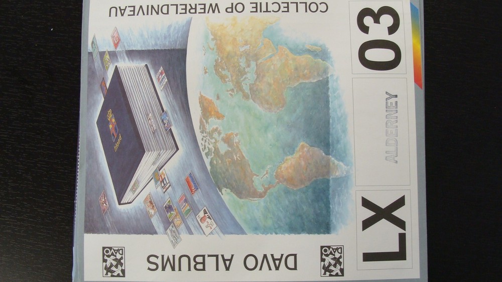 DAVO LUXE HINGLESS SUPPLEMENT ALDERNEY 2003  FREE SHIPPING