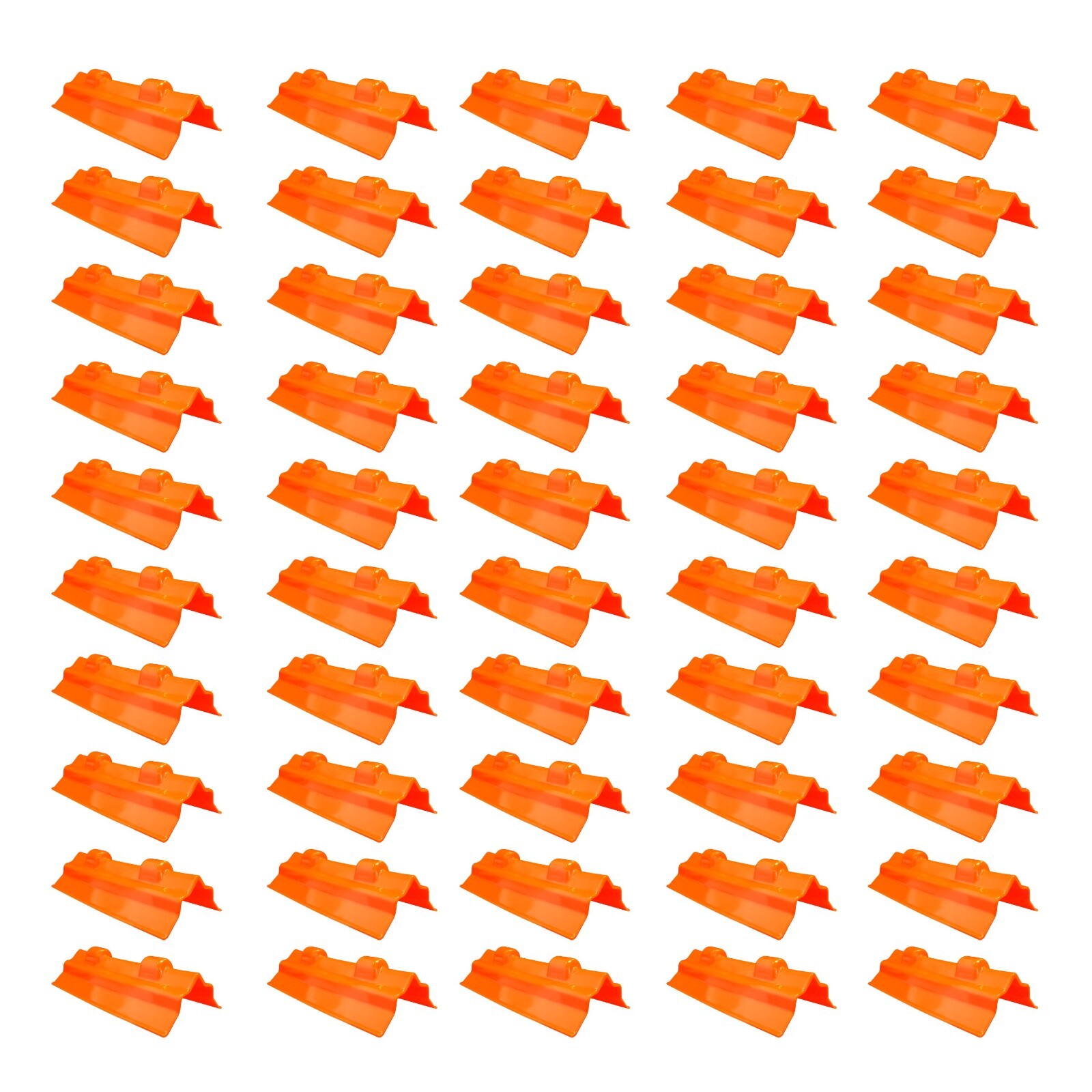 50 Pack 4" x 12" Plastic Corner Edge Protector For Flatbed Tow Truck Trailer