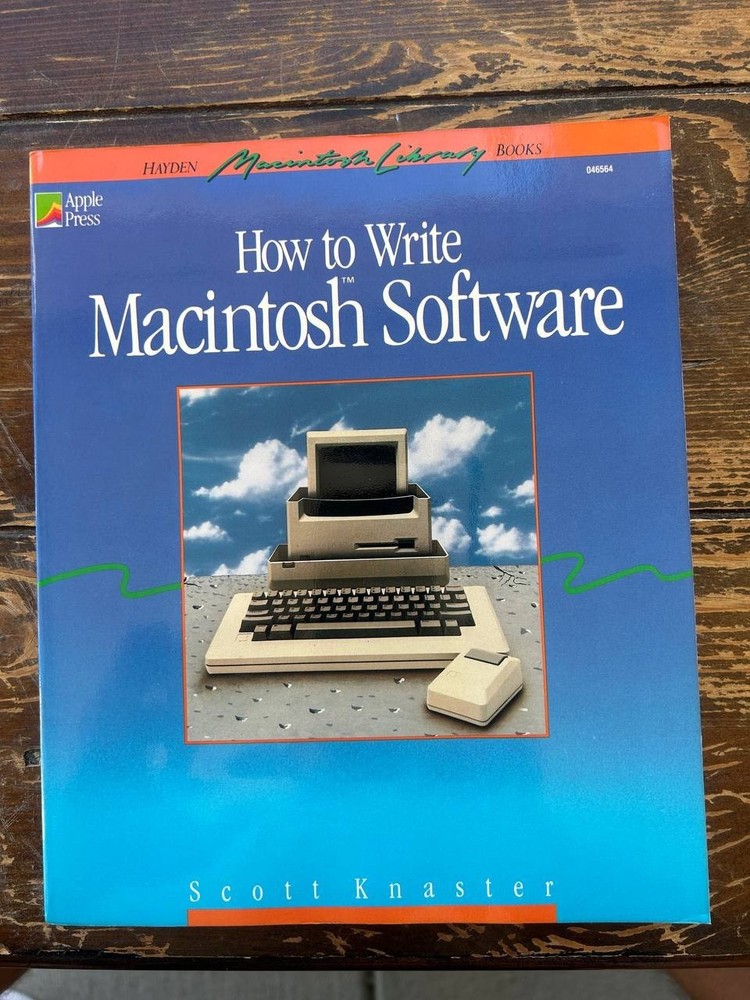 How to Write Macintosh Software 1986 Knaster Apple Press PB