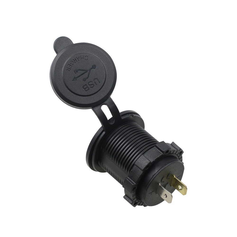 Phone Fast Charger Car Cigarette Lighter Socket Outlet Adapter Dual USB For Boat