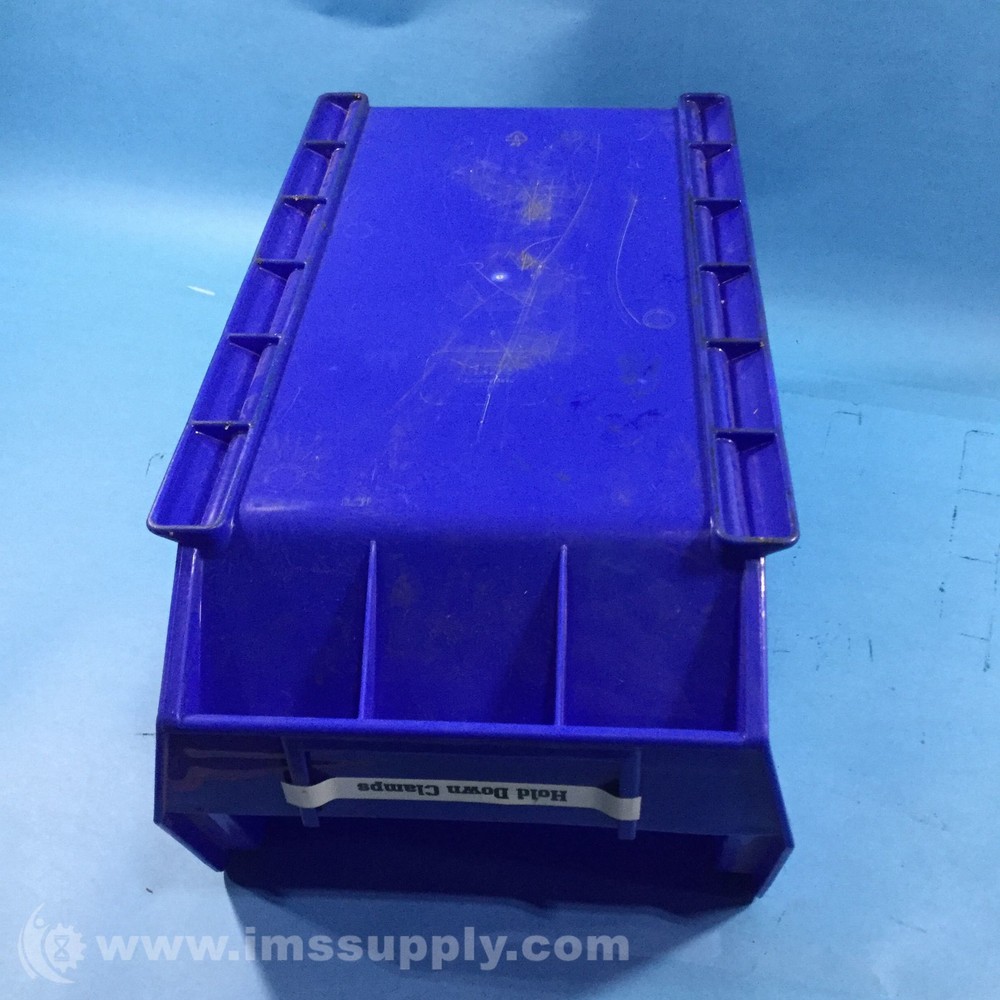 Uline S-12419 Blue Stackable Bin USIP
