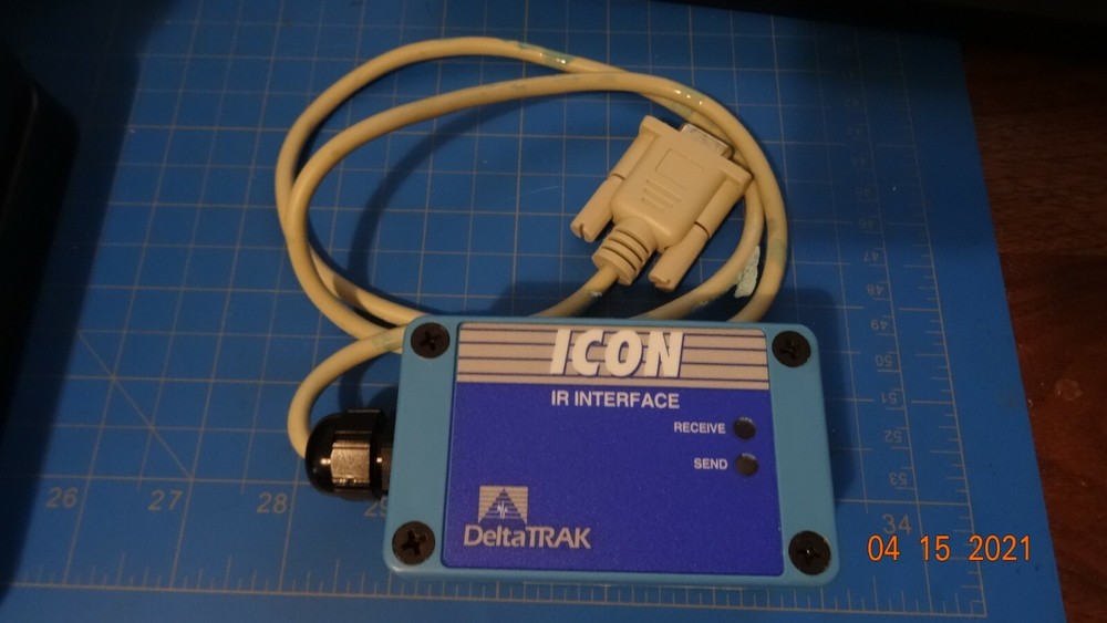 Lot DeltaTrak Icon (2) Data Loggers (1) IR interface