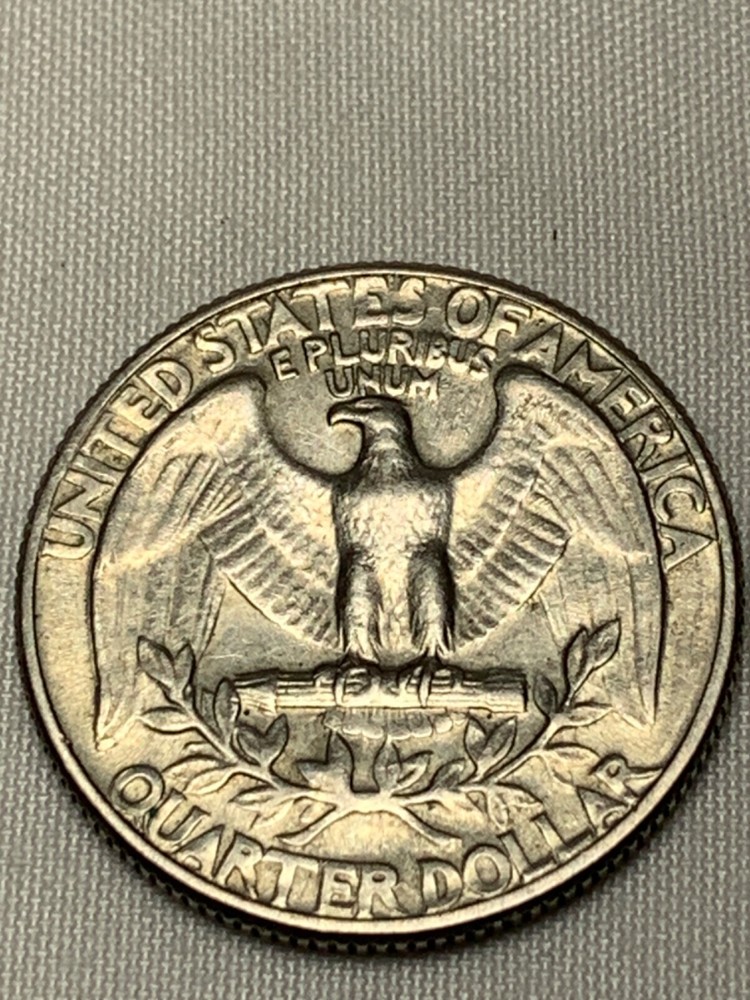 1965 quarter p mint mark error