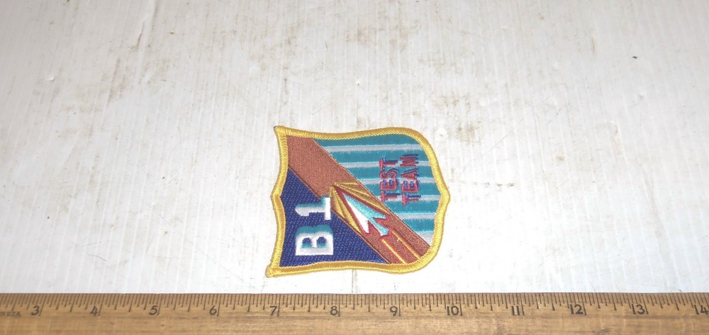 US Air Force - B-1 Test Team Embroidered Patch