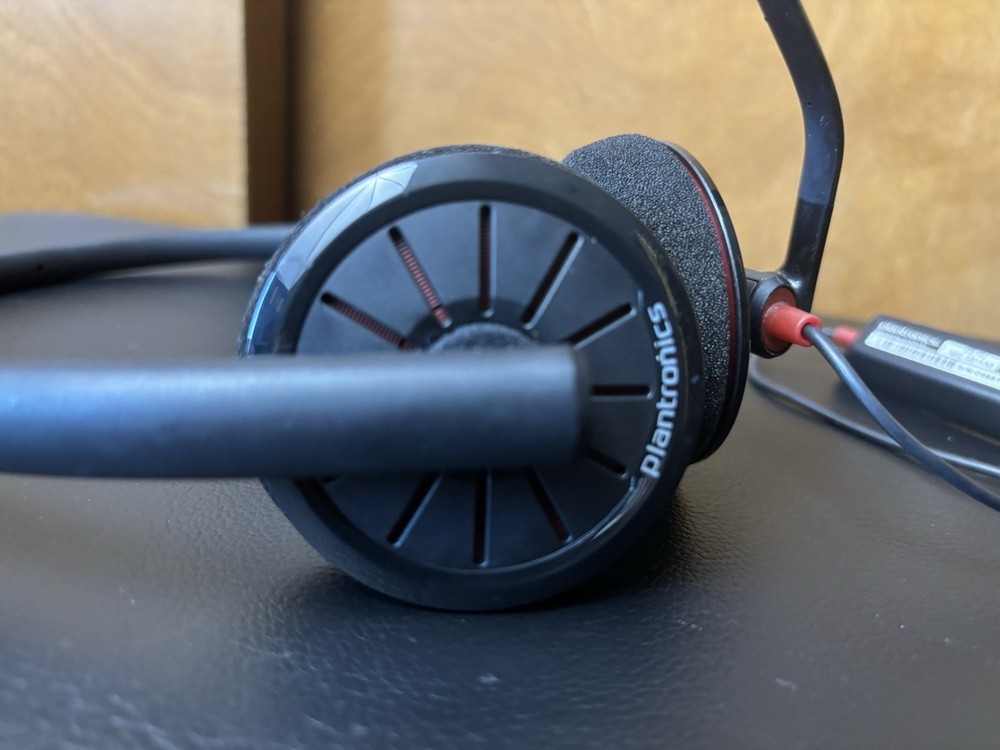Plantronics Blackwire C320-M Headset w/ In-Line Adjustable Microphone