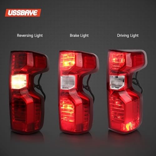 Tail Light Compatible with 2019 Right Passenger Side 19-25 Silverado Halogen