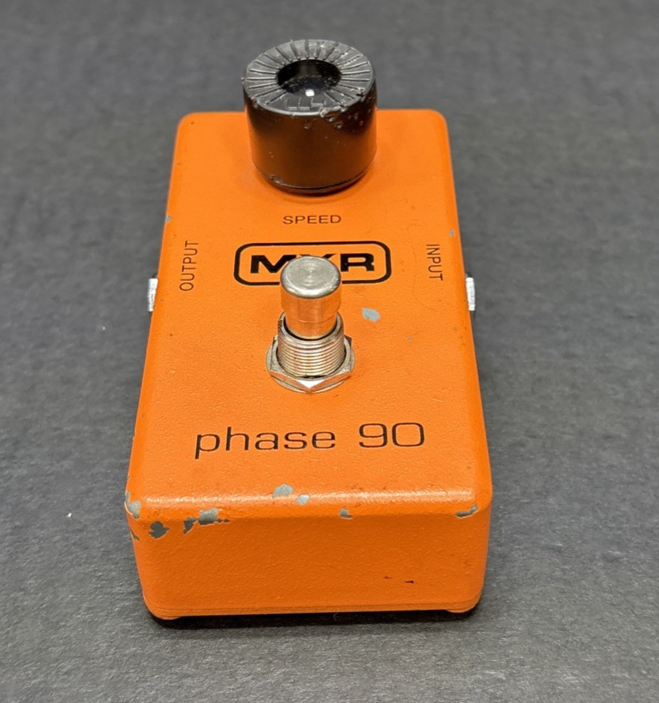 MXR Analog Phase Shifter Effects Pedal Orange Phase 90