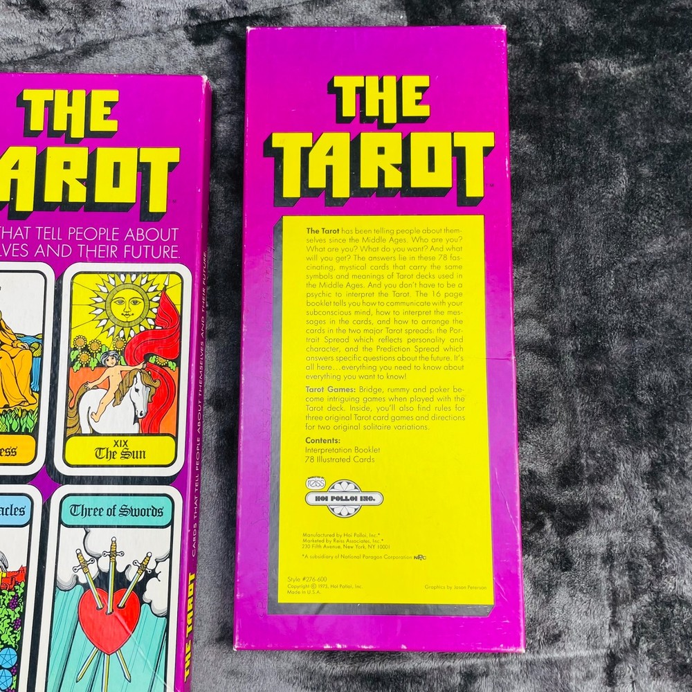 Hoi Polloi Tarot 1973 Longbox Complete EUC