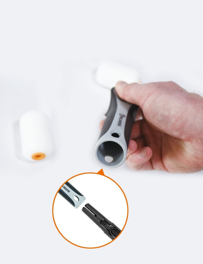 ROLLINGDOG 2 Inch Small Paint Roller Frame - Single Rod Use 2"