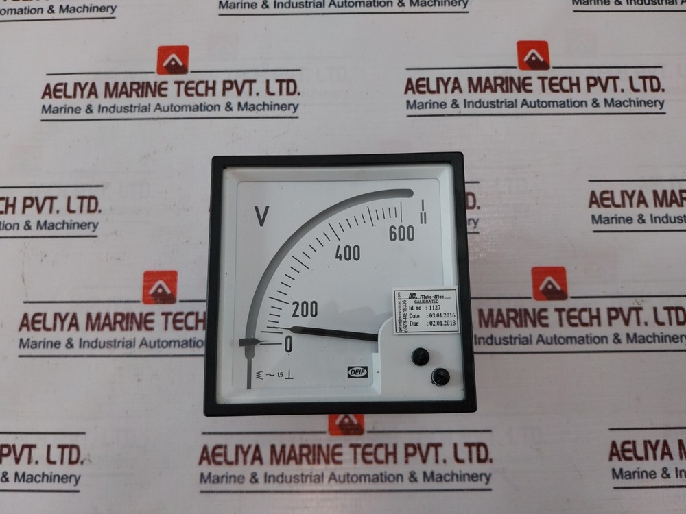 Deif 2EQ96/2 Analog Voltmeter 0-600V