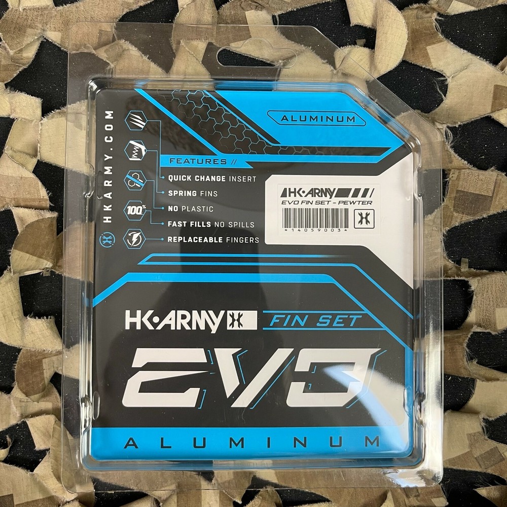 NEW HK Army EVO Replacement Fin Set - Pewter (2 Pack)