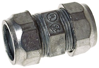 RACO 2828, EMT Coupling, 2""Emt Compression Coupling, 1 PC