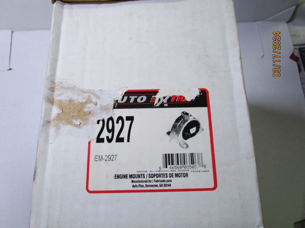 Automatic Transmission Mount Auto Extra 2927