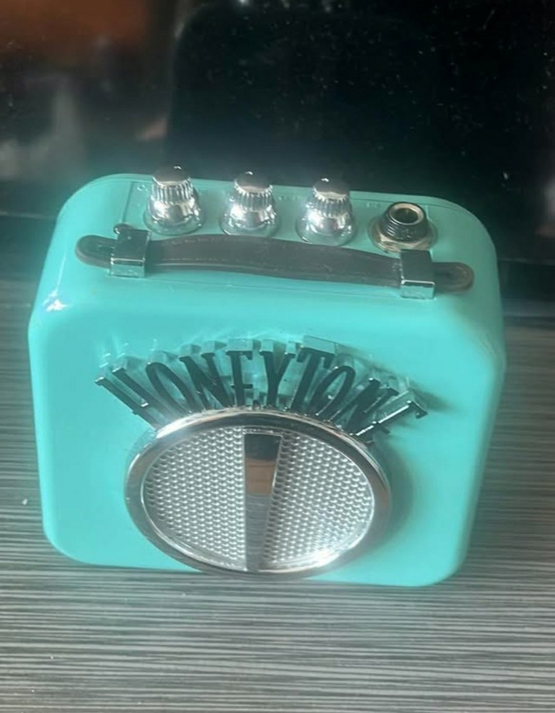 Danelectro Honeytone Mini Guitar Amplifier Solid State Combo Teal