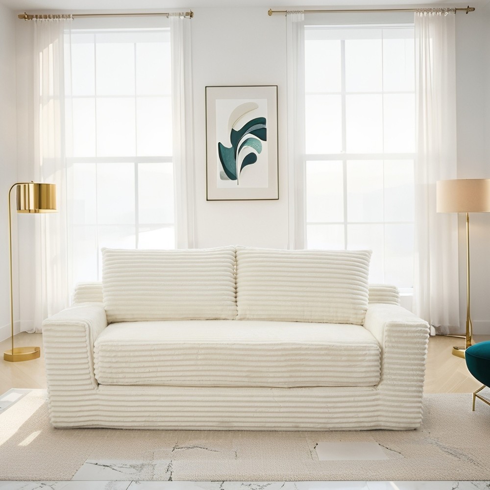 Convertible Sofa Bed Loveseat Sofa Couch 2in1 Multi-Functional Sleeper Sofa