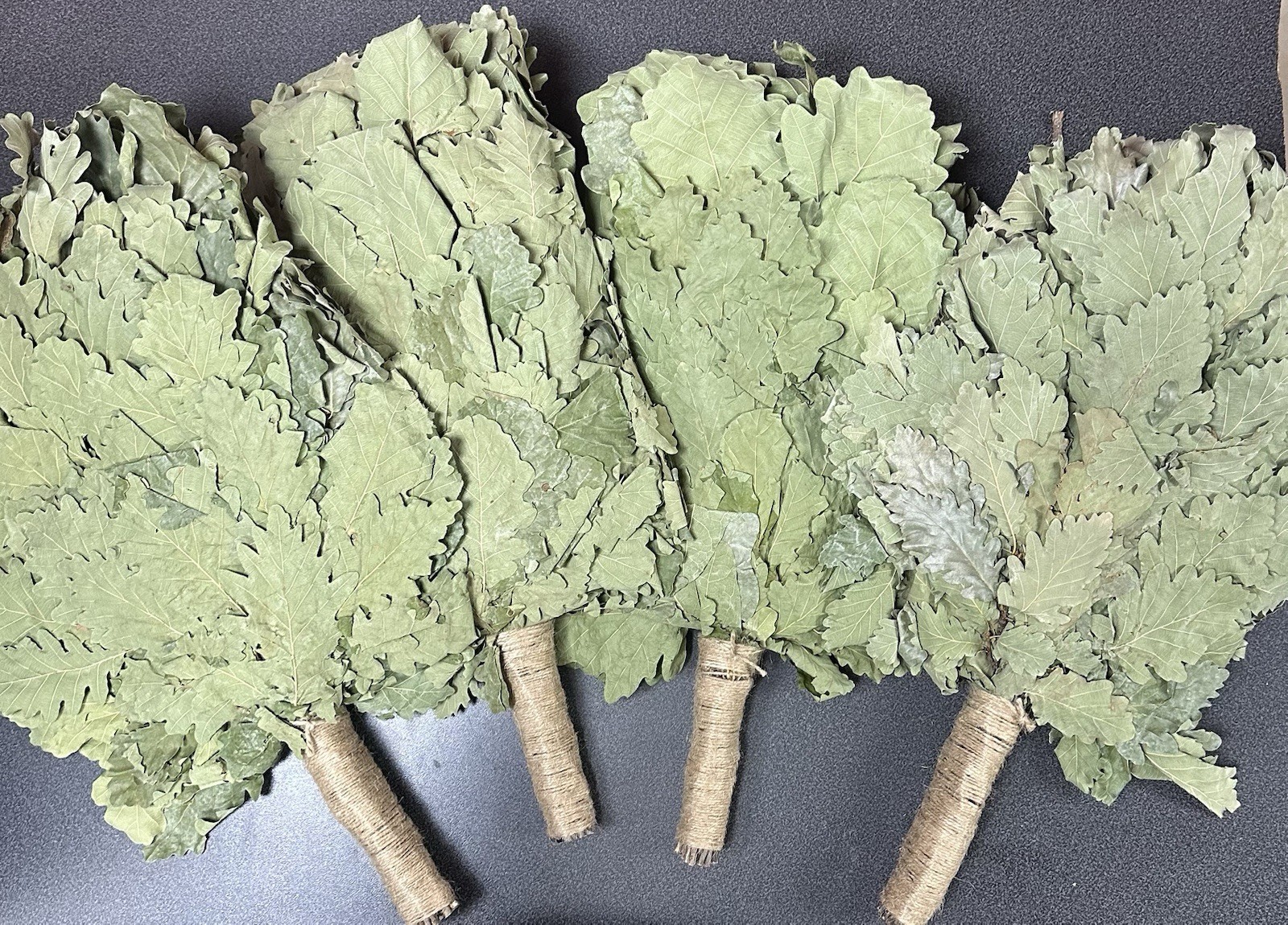 4 Oak Venik Sauna Broom Sauna Banya  КАВКАЗСКИЙ ДУБОВЫЙ ВЕНИК БАННЫЙ