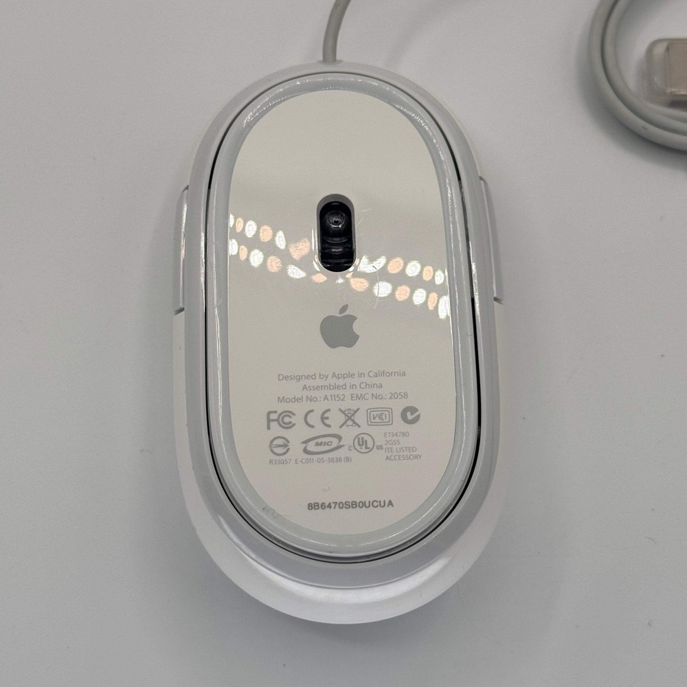 Apple USB Mighty Mouse A1152 White