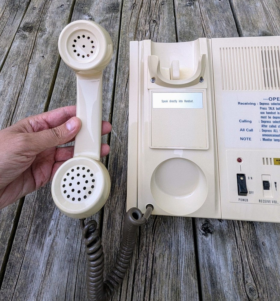 Aiphone NEM 20 CMaster Telephone Audio School Intercom System 20 Phone Lines