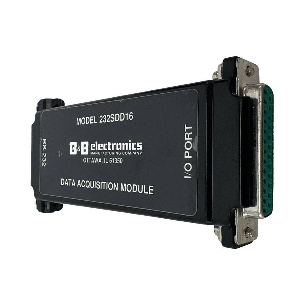 B&B Electronics 232SDD16 RS232 Data Acquisition Module FAST FREE SHIPPING a