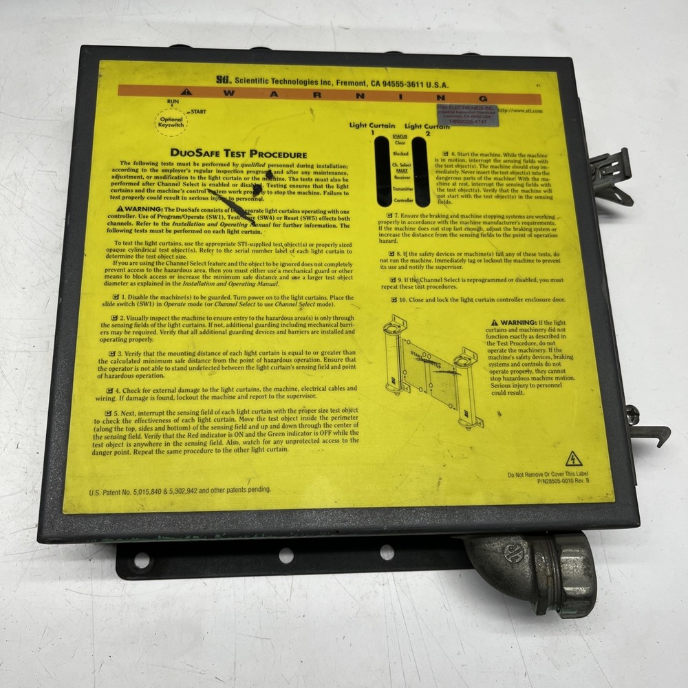 Sti 43207-0010 DSC1 Light Curtain Controller