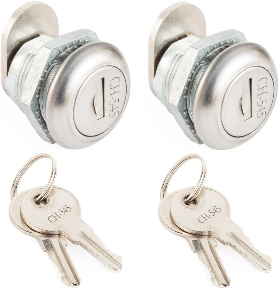 Truck Toolbox Lock, 2 Pack Keyed Alike Toolbox Lock Replacement, Tool Box Locks
