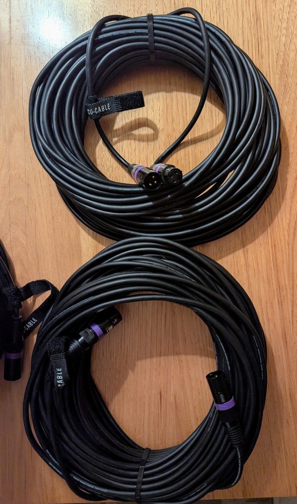 100 Foot TRUE DMX cable