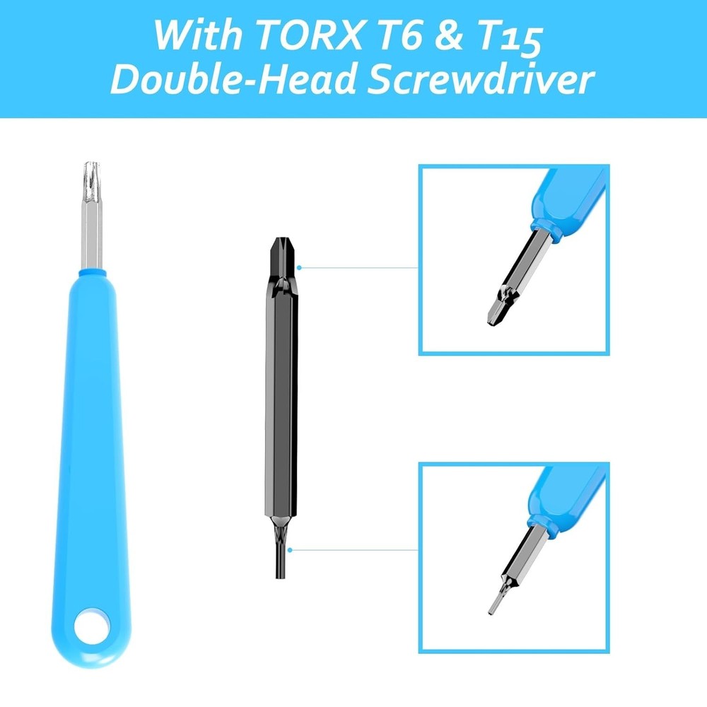 Complete Security Screwdriver Kit for Video Doorbells – 20 Pcs Double-Ended Set