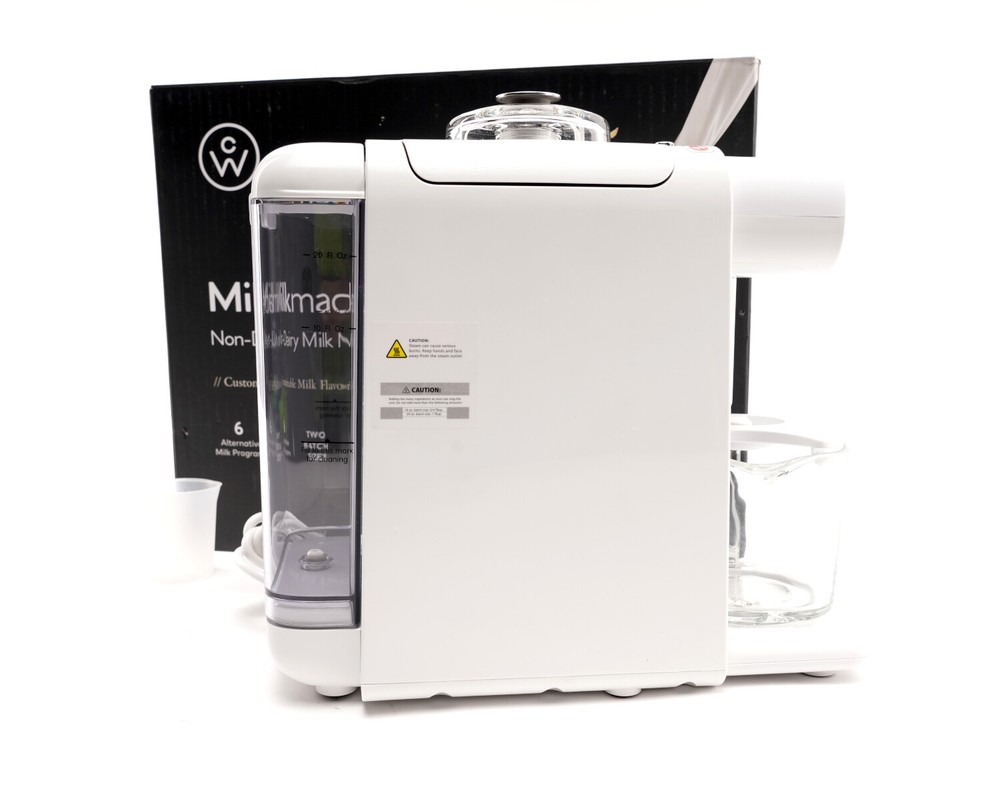 ChefWave Milkmade Non-Dairy Milk Maker with 6 Plant-Based Programs, Auto Clean
